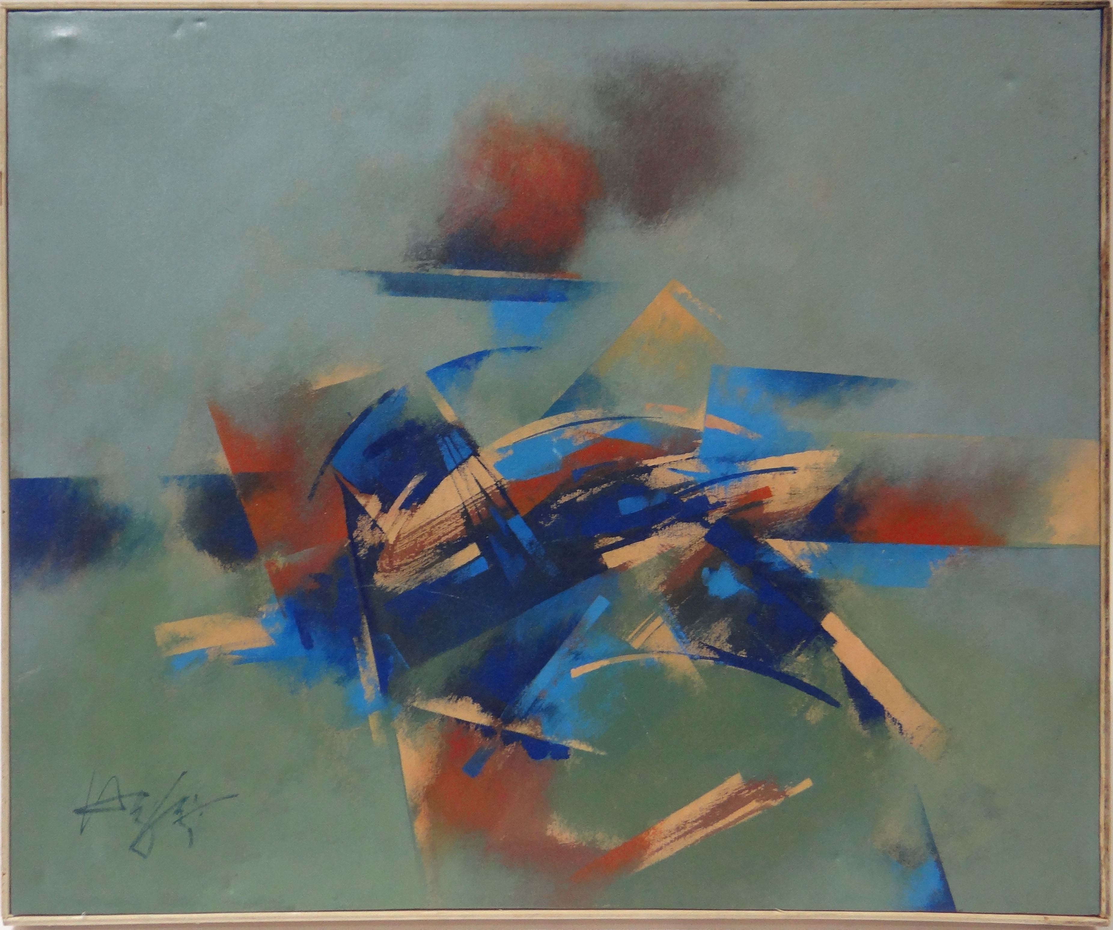 Henri Carrières (1947), Abstrato - foto 1 de 3