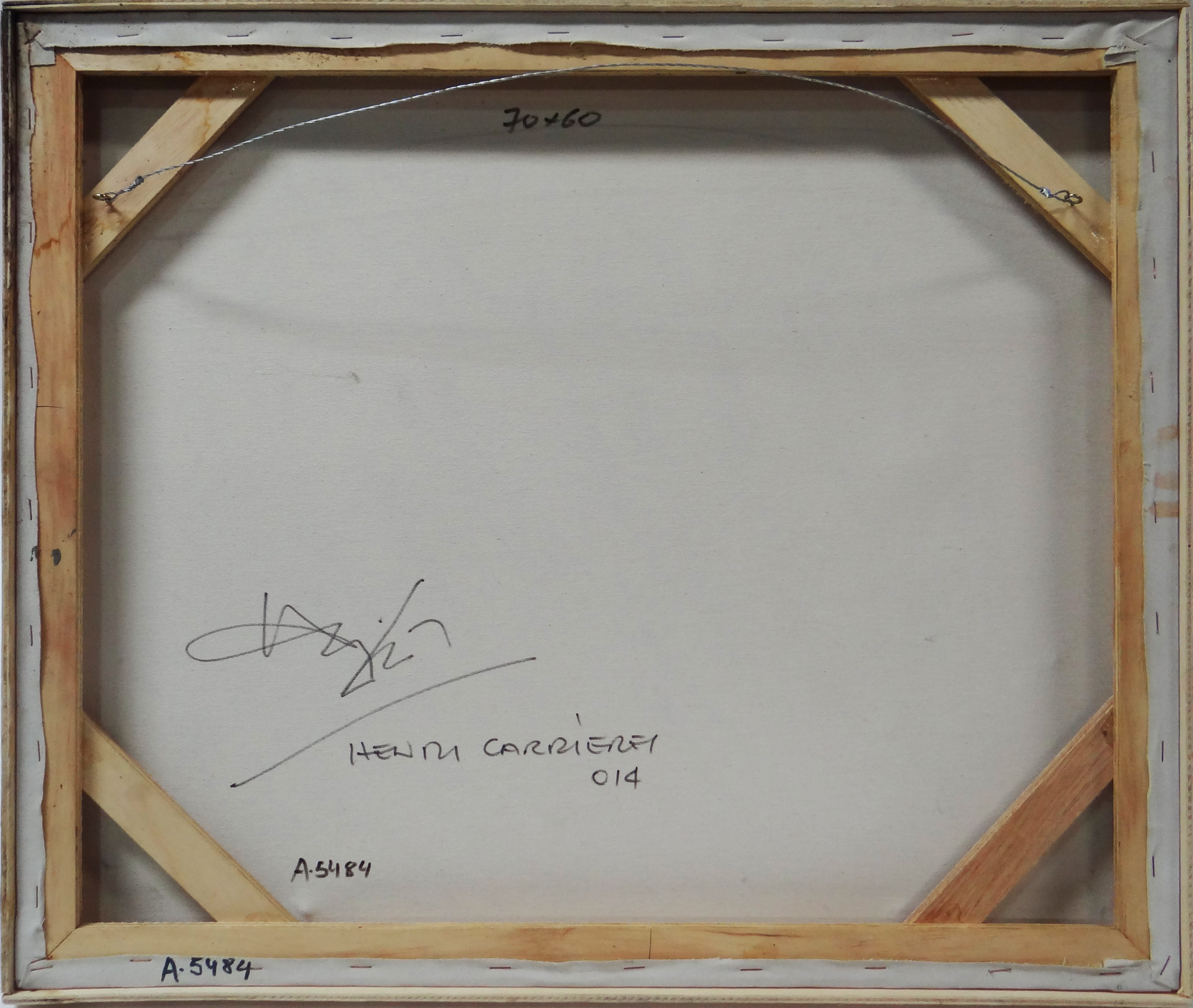 Henri Carrières (1947), Abstrato - foto 3 de 3