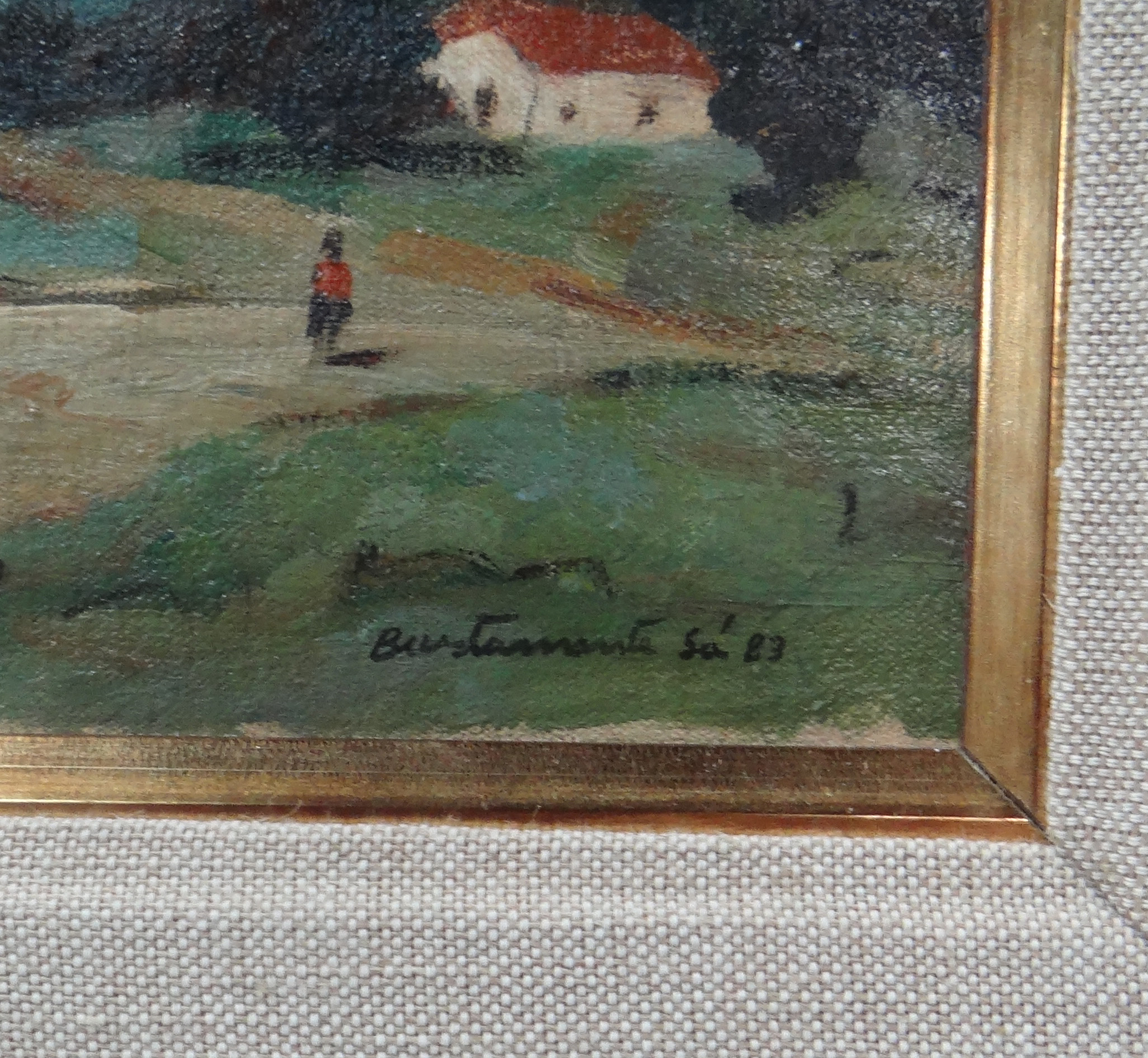Bustamante Sá (1907-1988), Paisagem - foto 2 de 3