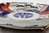 Porcelana Imari (1653),  - Prato fundo em porcelana IMARI