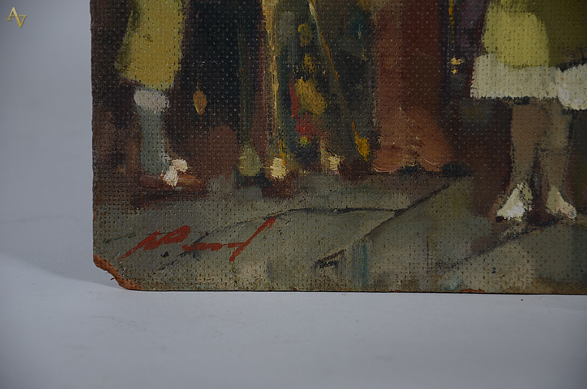 ARMÍNIO PASCUAL - Paris - ose - 34 x 24 (sem moldura) - foto 3 de 3