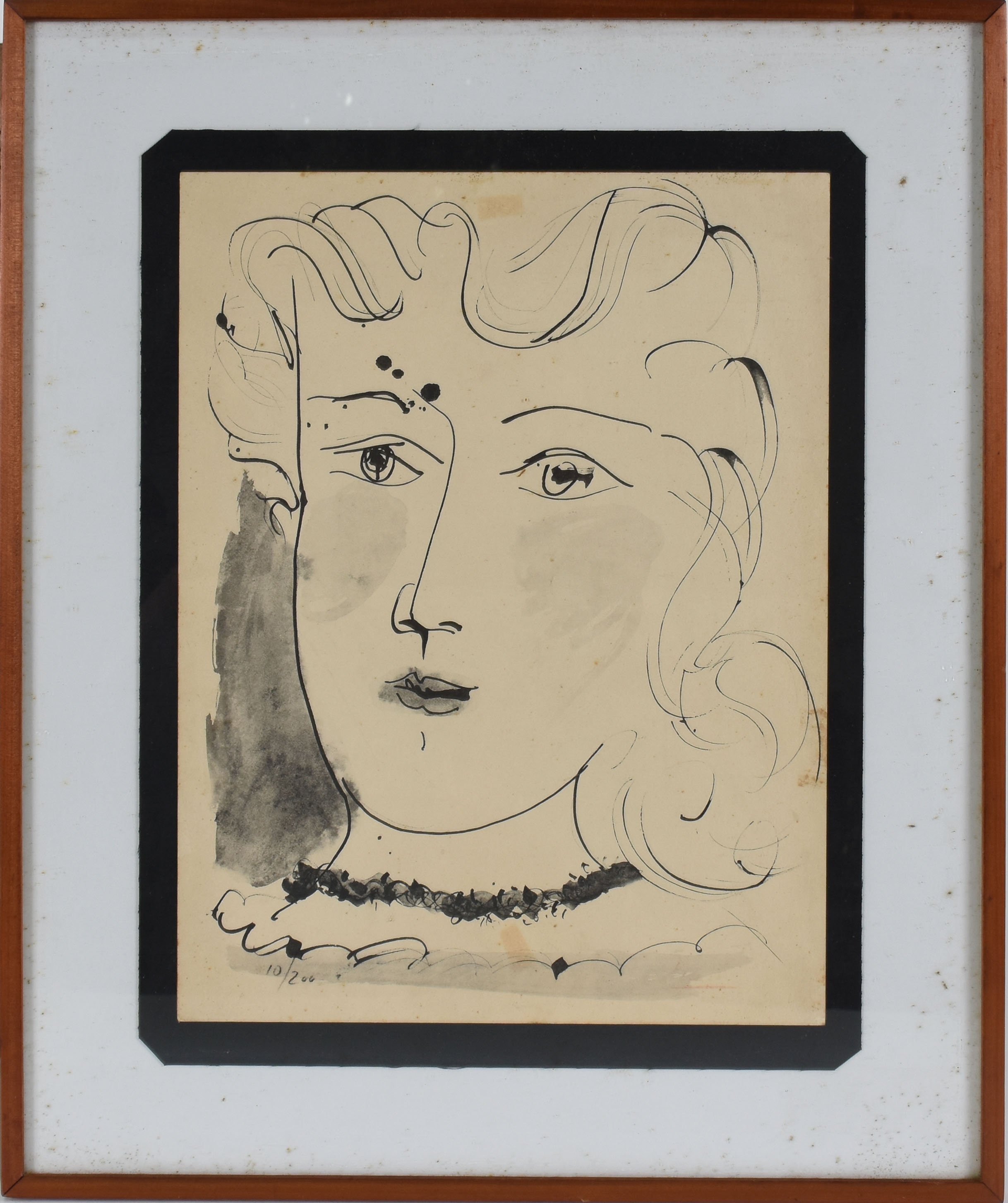 Pablo Picasso (1881-1973), Rosto de mulher - foto 1 de 3