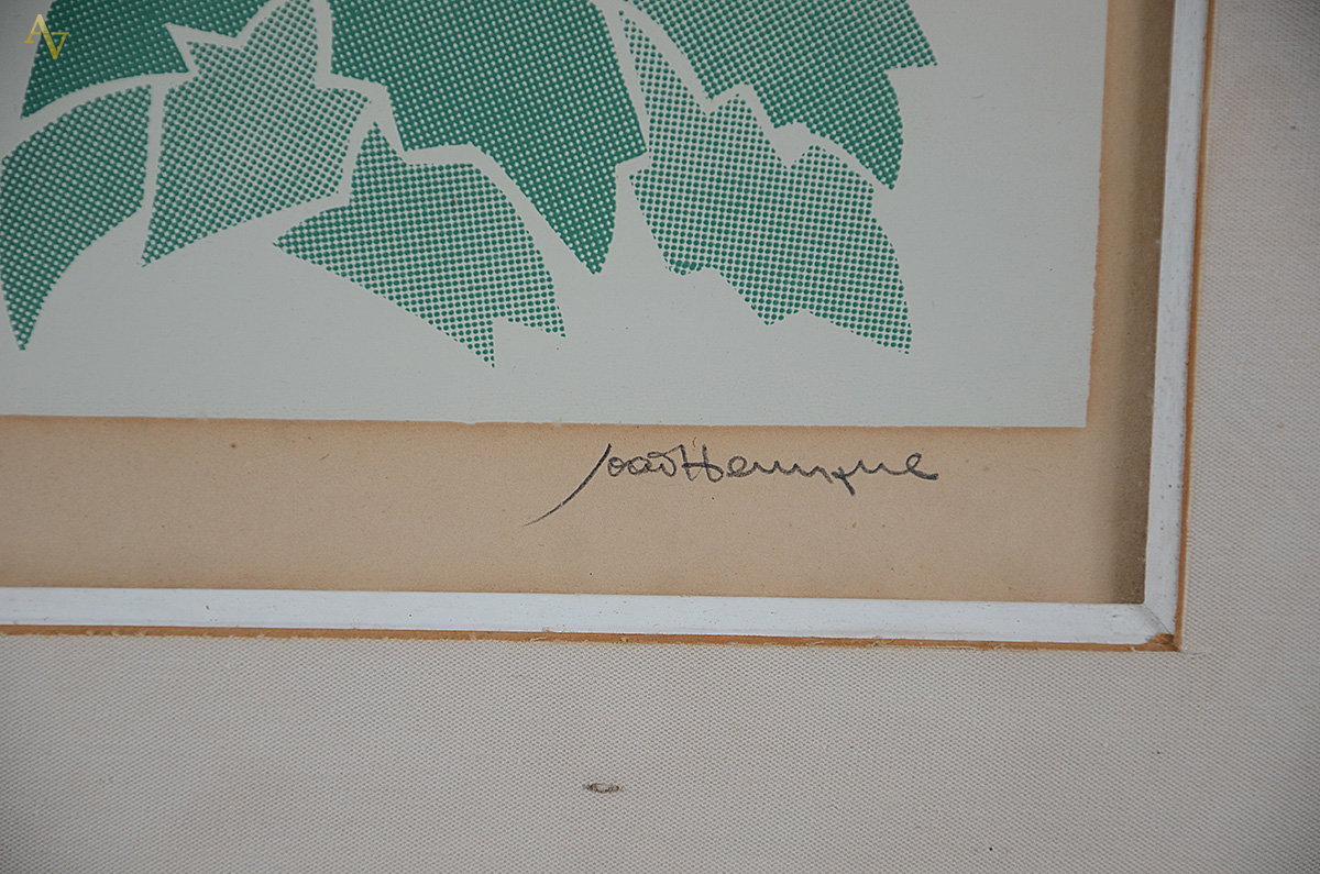 JOÃO HENRIQUE - Paisagem - serigrafia 65/100 - 38 x 62 - foto 3 de 4