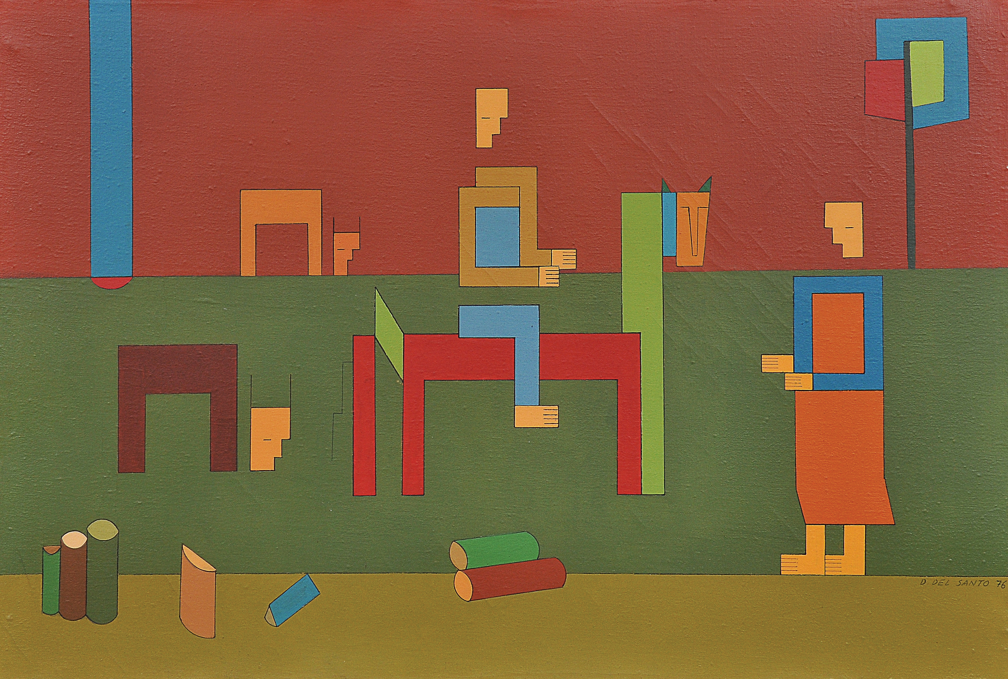 Dionísio del Santo (1925-1999), Casal de camponeses