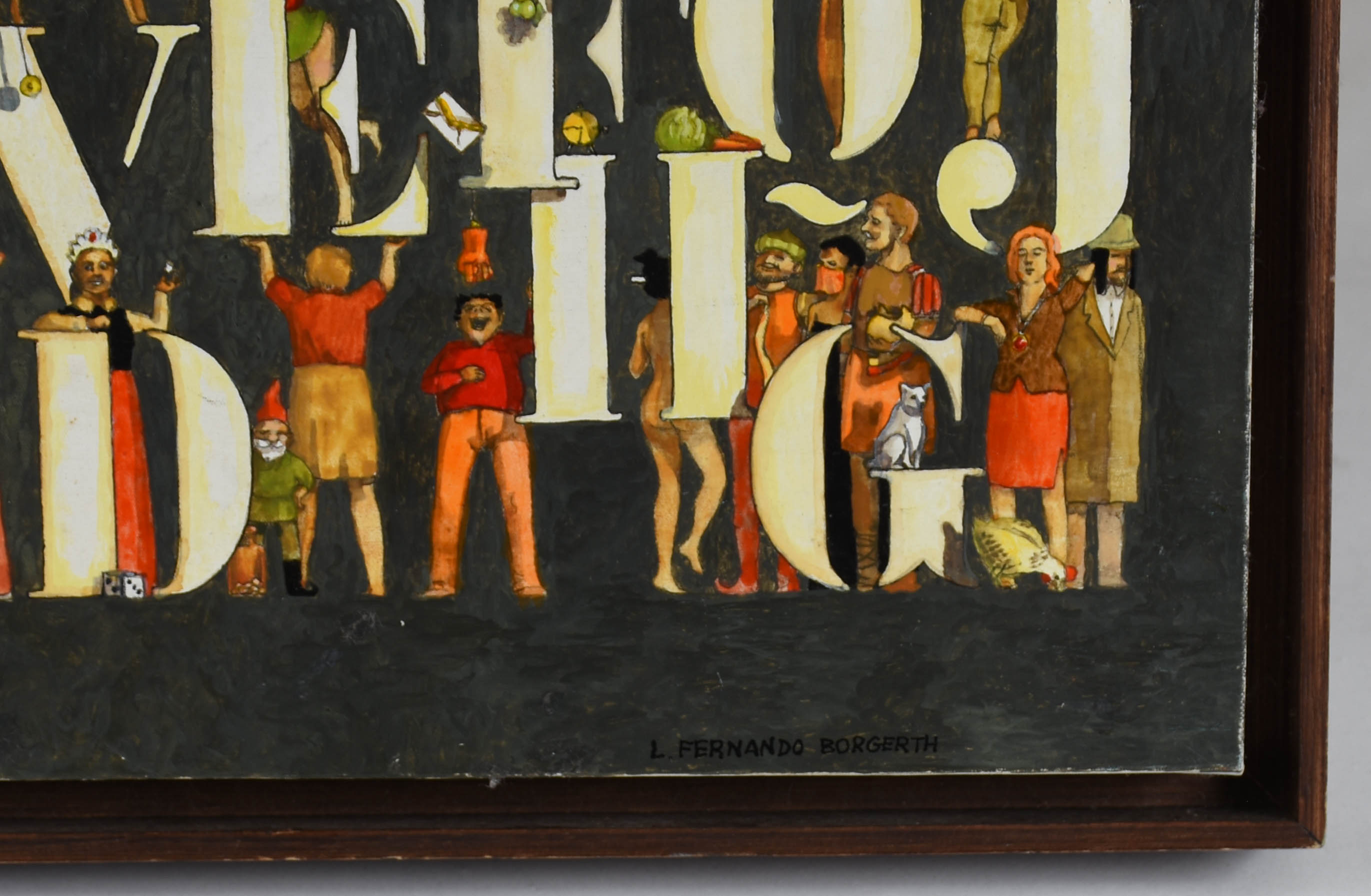 Luiz Fernando Borgerth (1945), Alfabeto ilustrado - foto 2 de 3