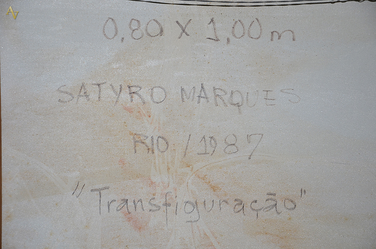SATYRO MARQUES - Transfiguração - ost - 100 x 80 - foto 4 de 4