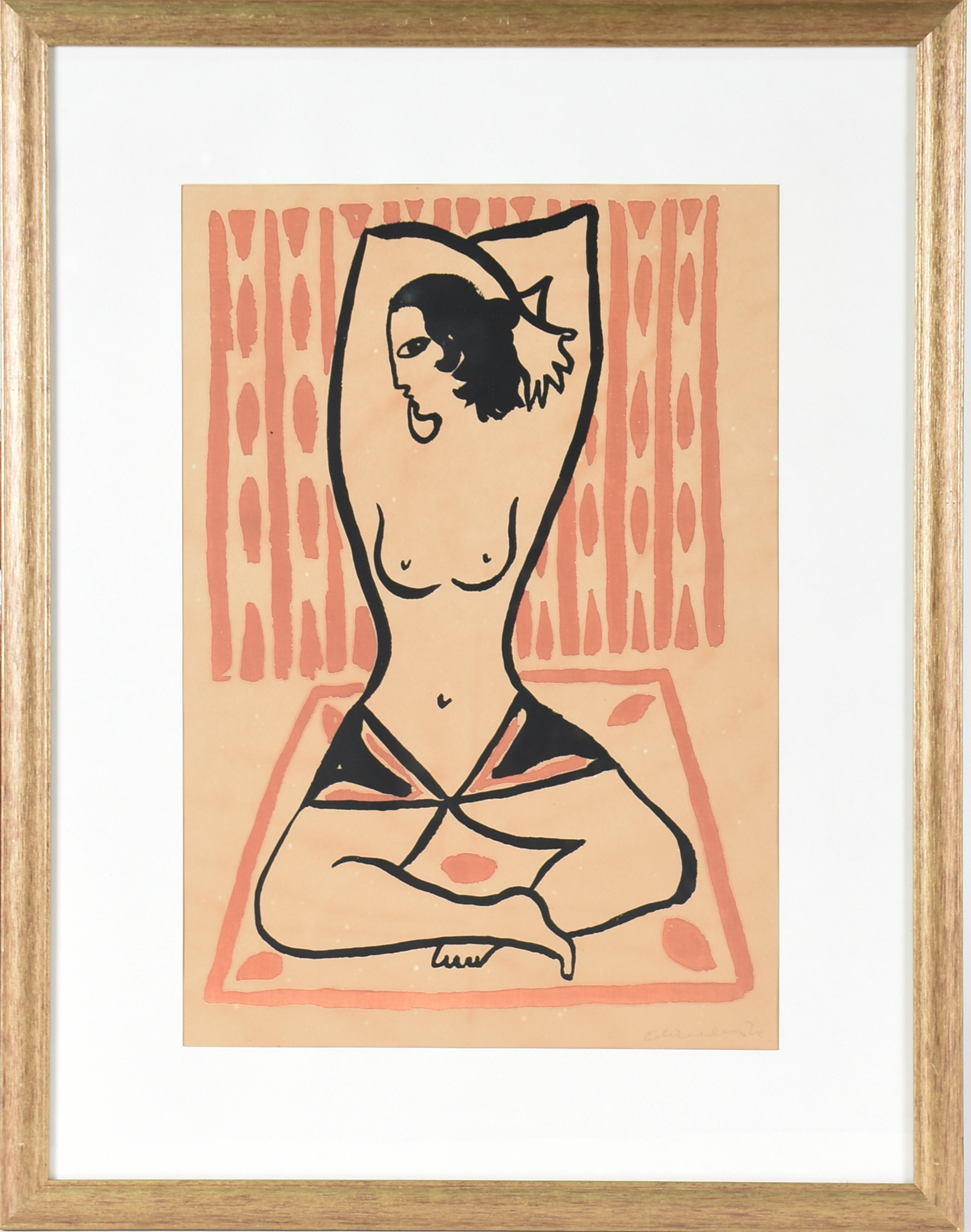 Di Cavalcanti (1897-1976), Figura feminina - foto 1 de 3