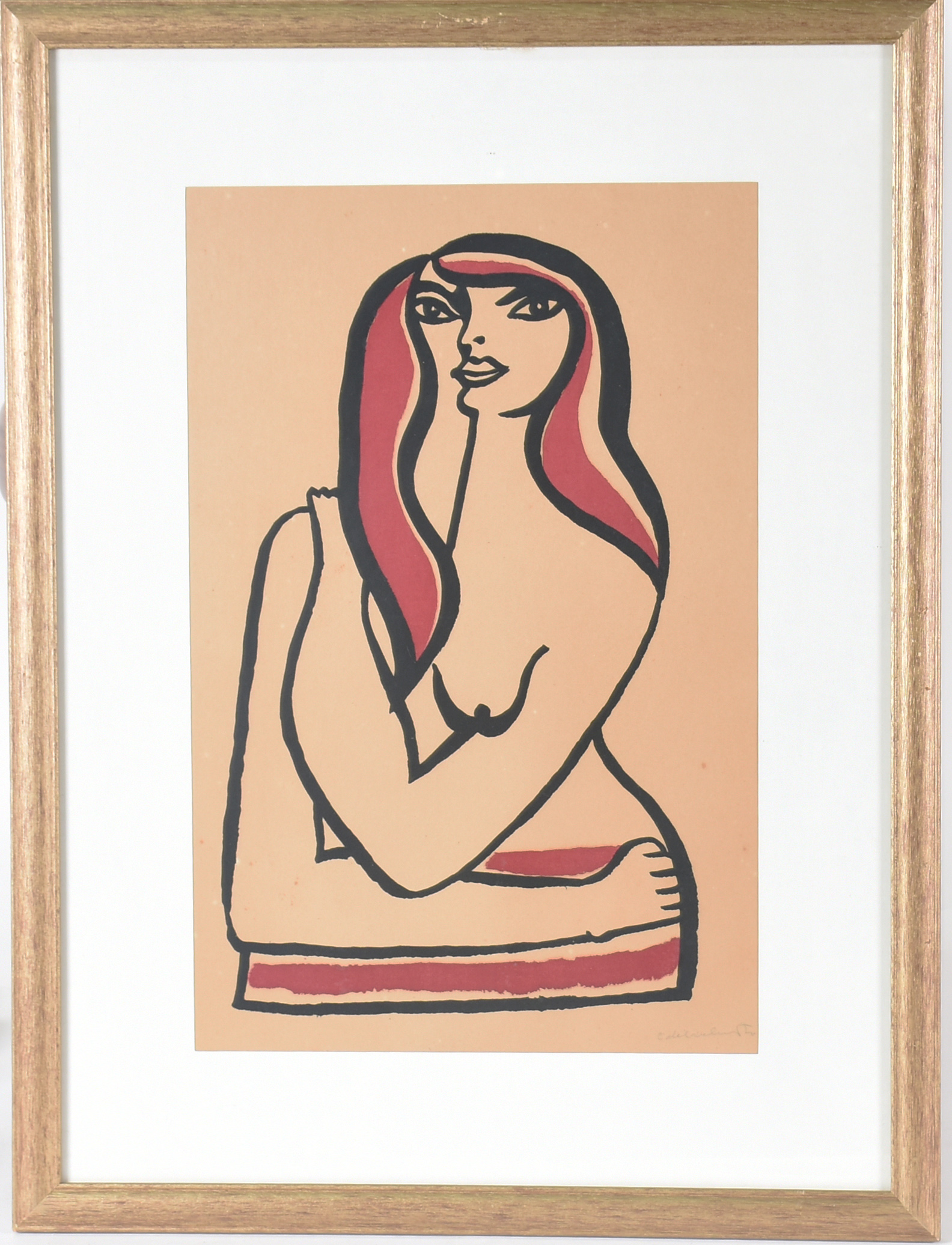 Di Cavalcanti (1897-1976), Figura feminina - foto 1 de 3