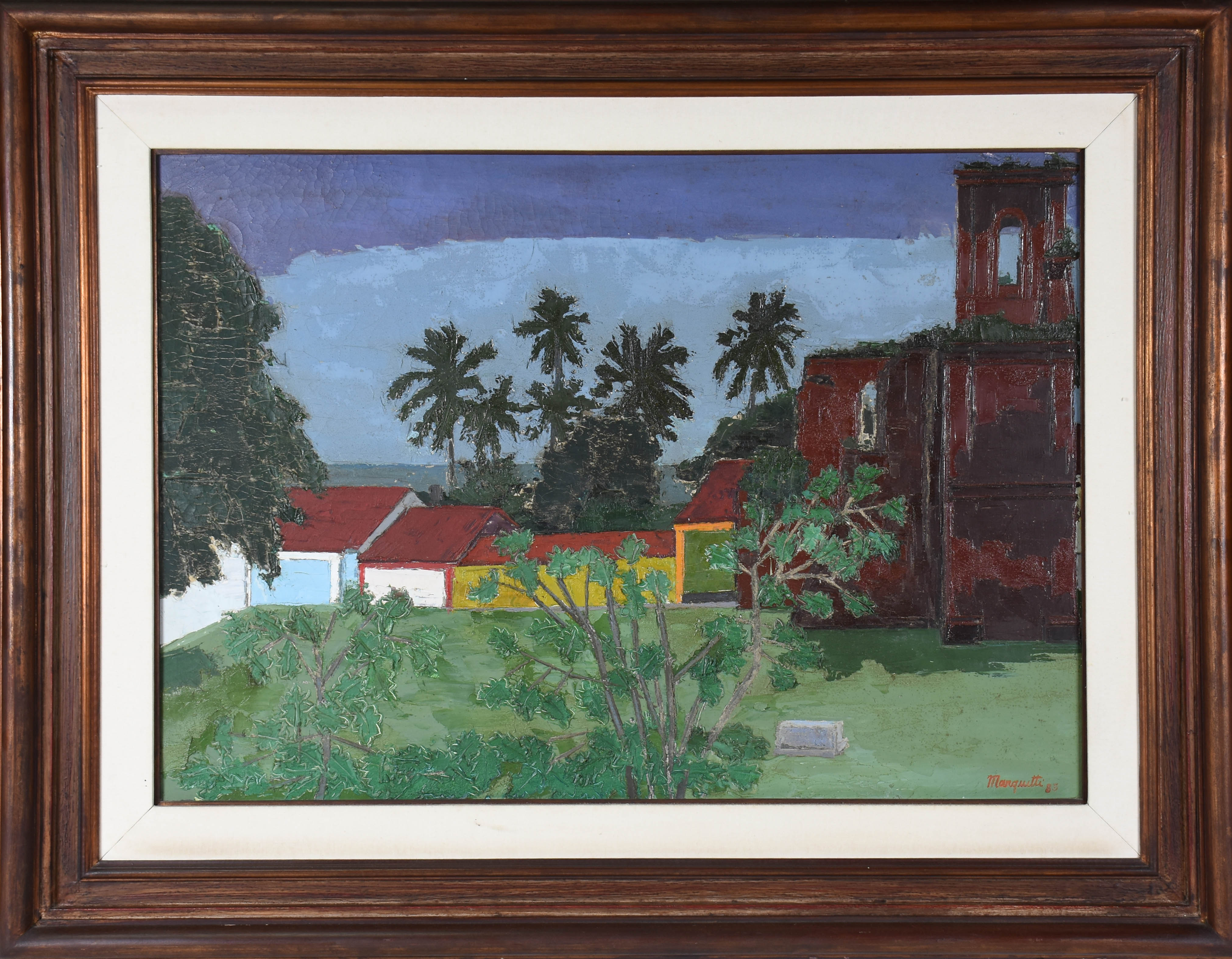 Ivan Marquetti (1941-2004), Ruínas da Matriz e Paisagem, Alcântara - foto 1 de 4