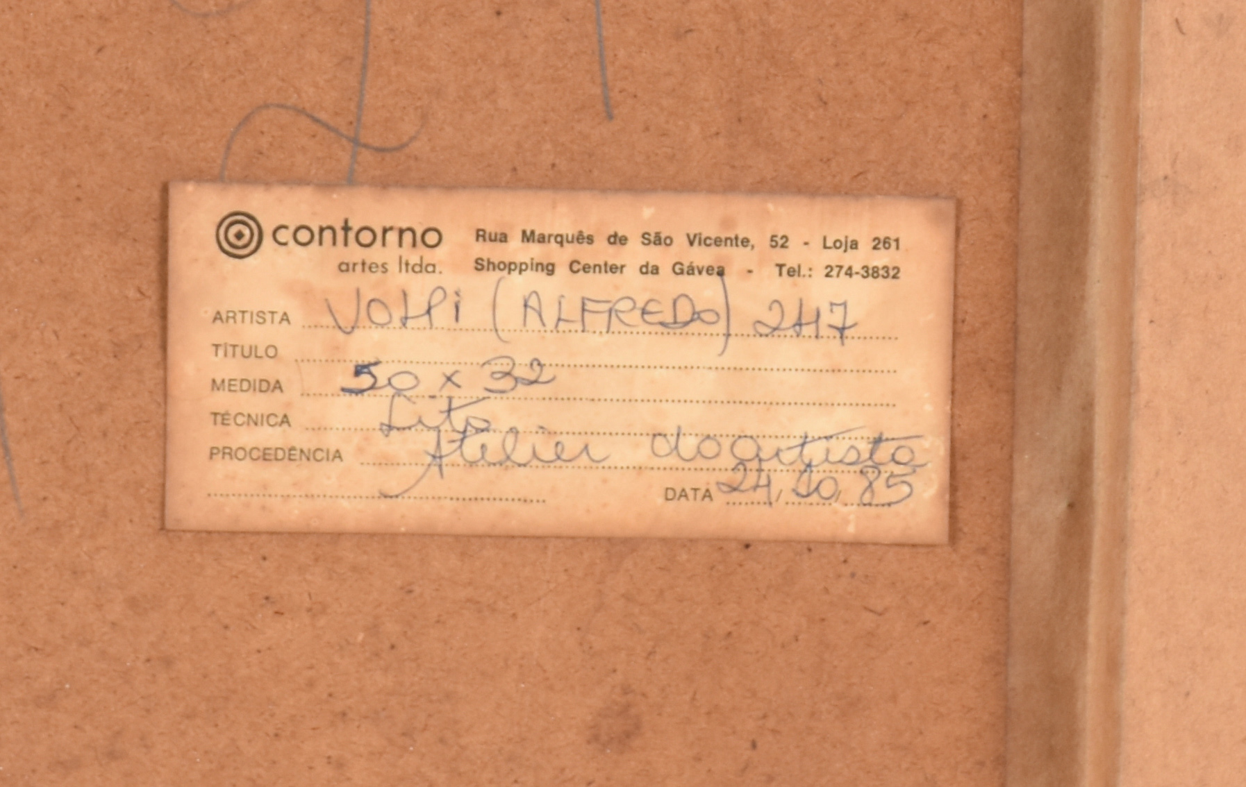 Alfredo Volpi (1896-1988), Fachada - foto 5 de 5
