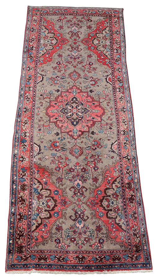 Tapete Hamadan. Medidas 2,80 x 1,00 m.