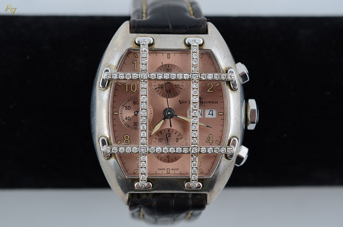 VAN DER BAUWEDE MAGNUM - Geneve, relógio cronógrafo, masculino, caixa... - foto 1 de 2