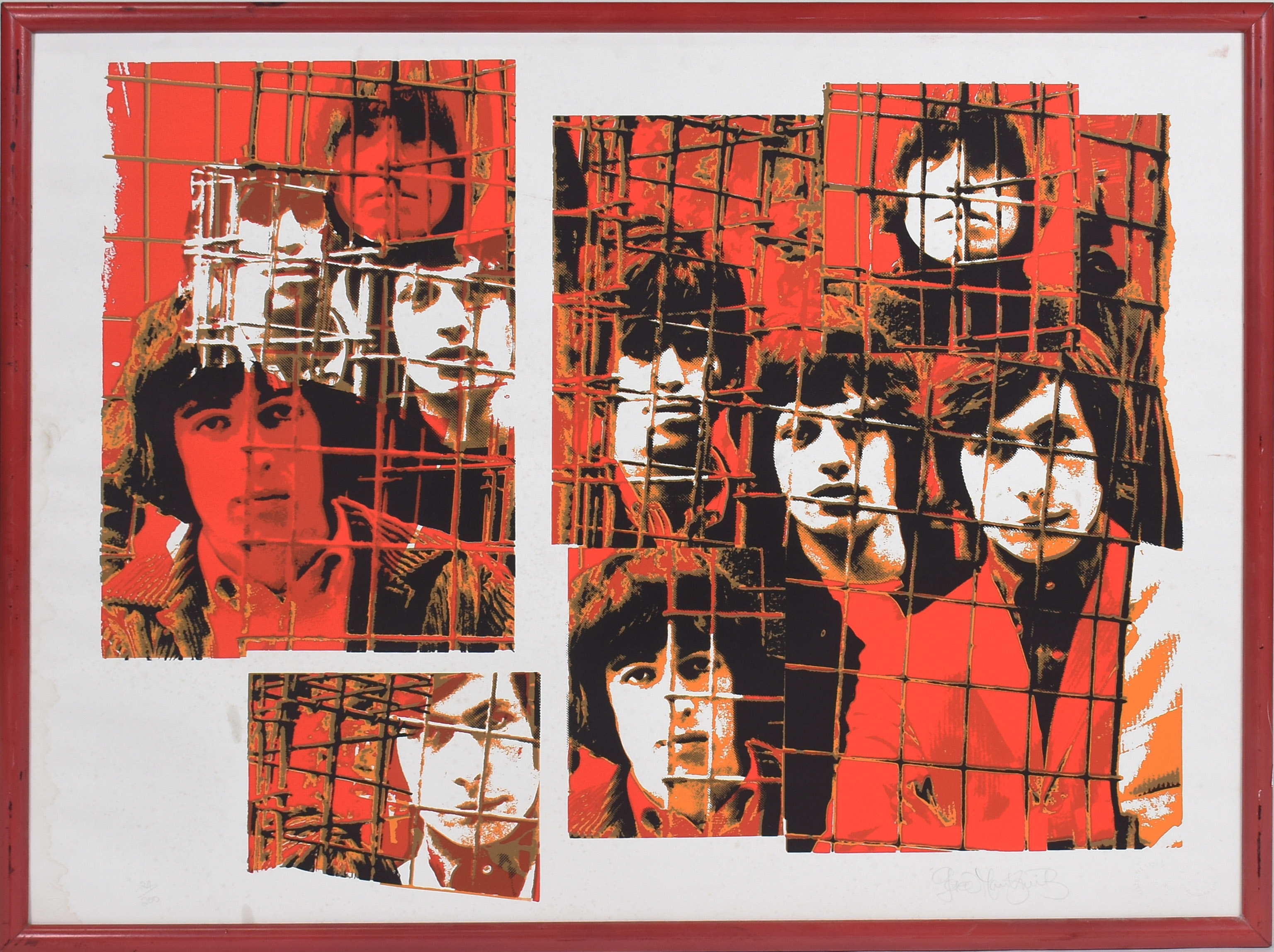 The Rolling Stones ‘Red Cage’, 1965/1999, Masons Yard London - foto 1 de 4