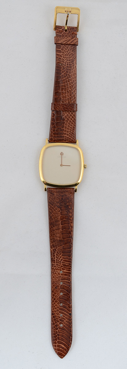 OMEGA DE VILLE - Relógio masculino com caixa de ouro amarelo 18 k e... - foto 2 de 4