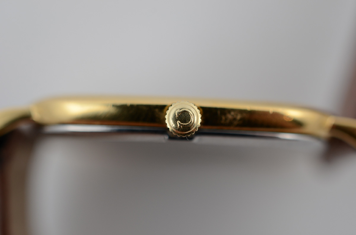 OMEGA DE VILLE - Relógio masculino com caixa de ouro amarelo 18 k e... - foto 3 de 4