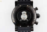 GRAHAM Chronograph Swordfish Limited Edition 08... - GRAHAM Chronograph Swordfish Limited Edition 089/500 - Relógio masculino, caixa com 46 mm de diâmetro de aço preto, mostrador preto, ponteiros e...