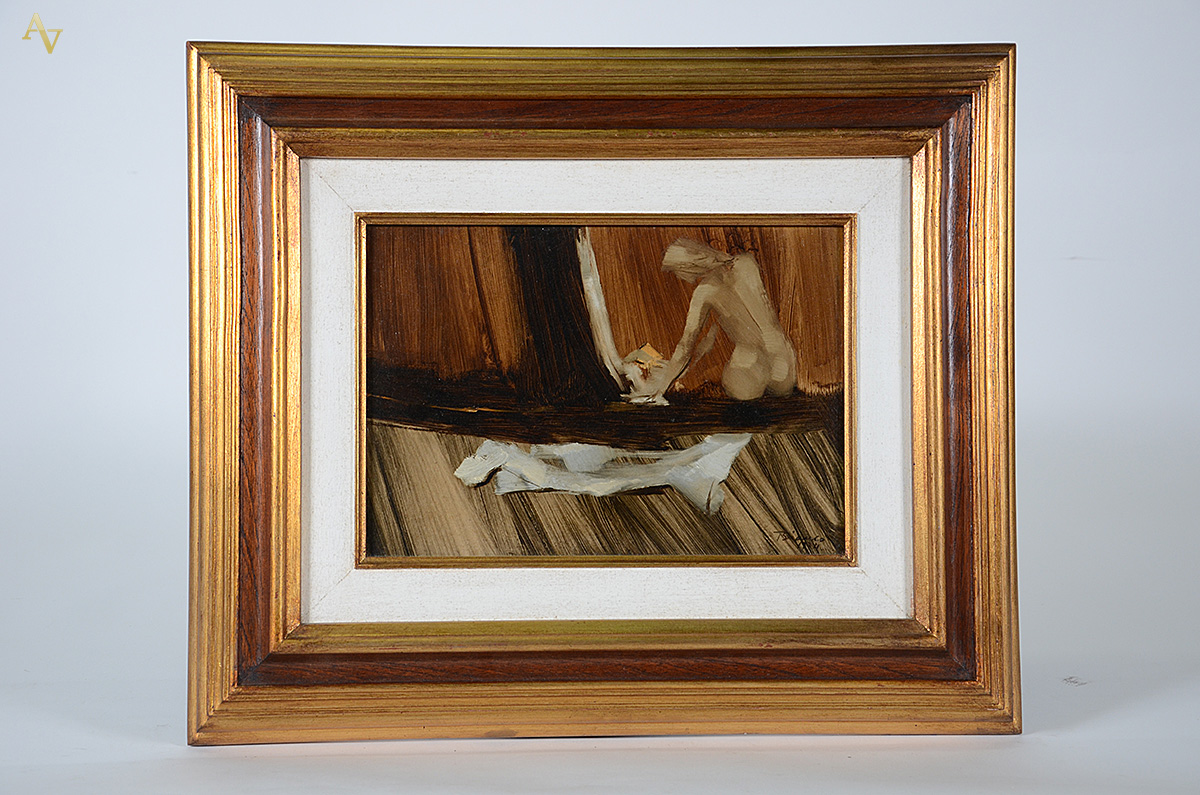 BIANCO - Nu Feminino - ose - 25 x 35 - datado 1974 - foto 1 de 3