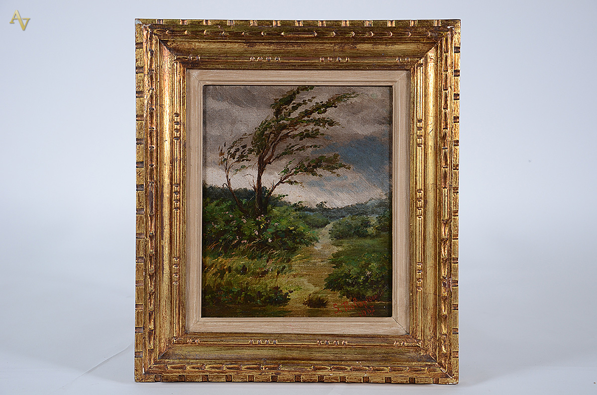 S. PARLAGRECO - Paisagem - osc - 31 x 26 - foto 1 de 3