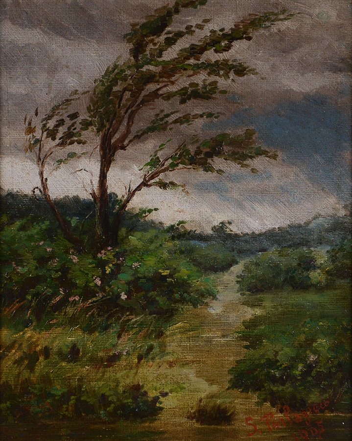 S. PARLAGRECO - Paisagem - osc - 31 x 26 - foto 2 de 3