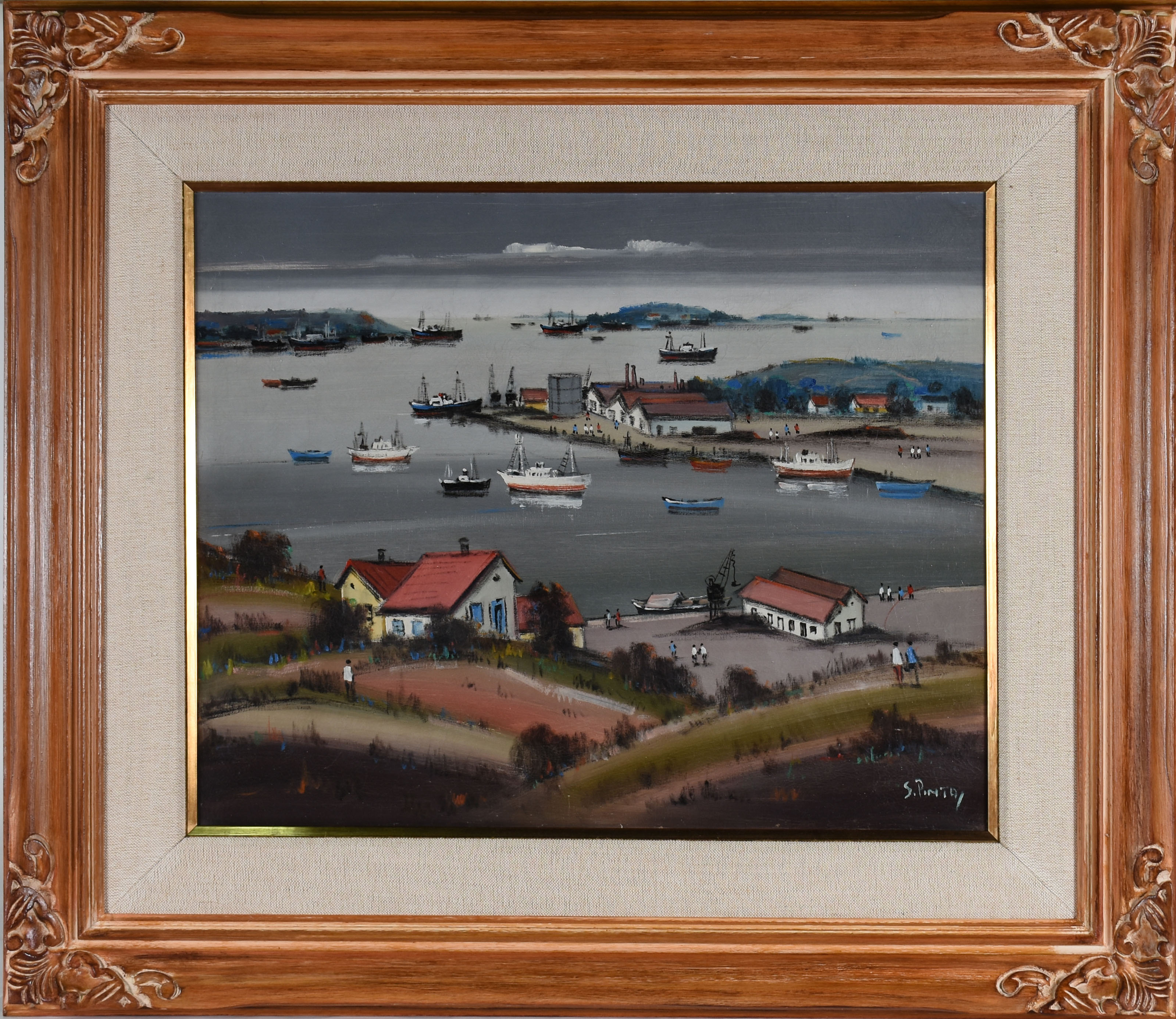 Sylvio Pinto (1918-1997), Ponta da Areia - foto 1 de 3