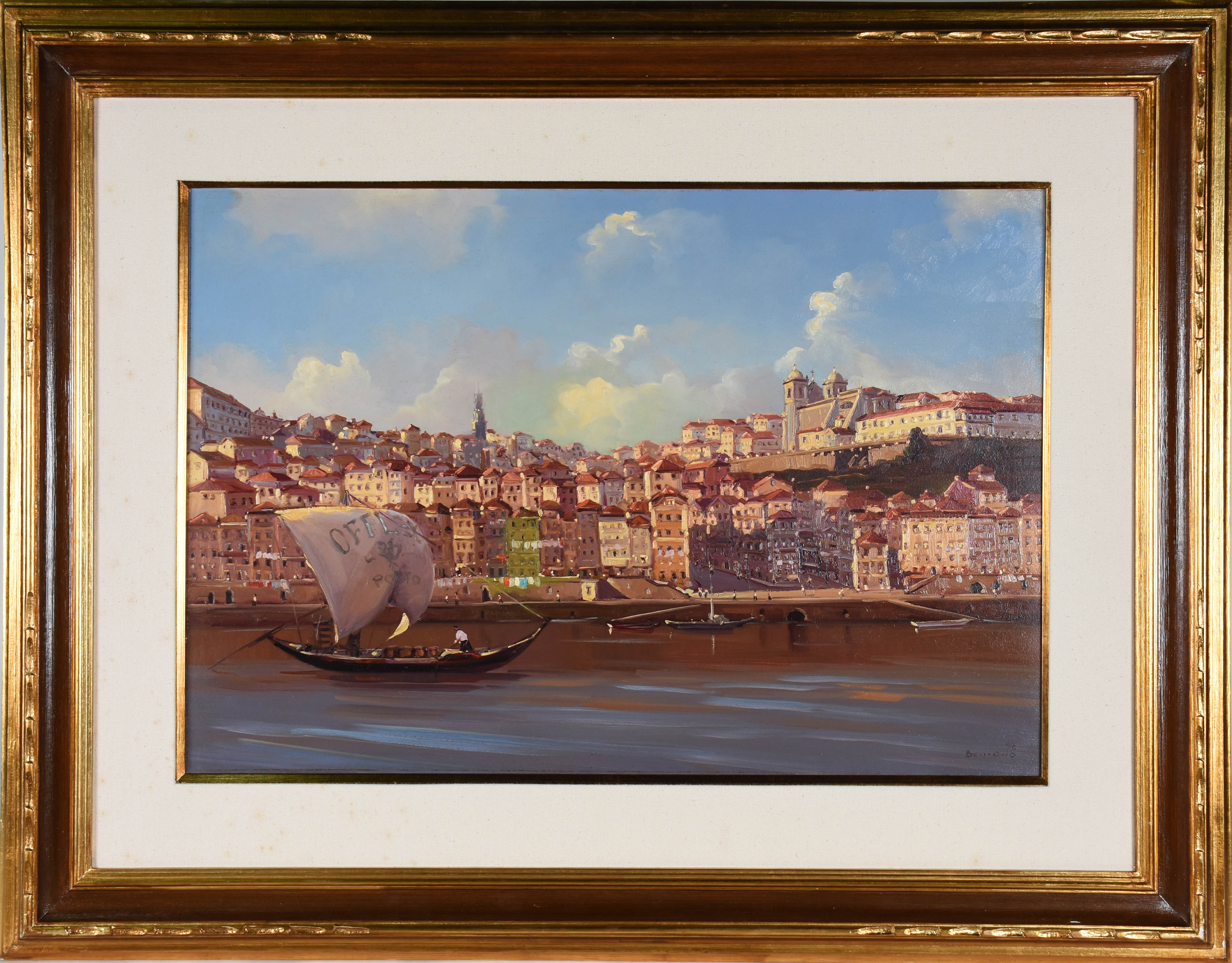 José Benigno (1955), Barco Rabelo no porto - foto 1 de 3