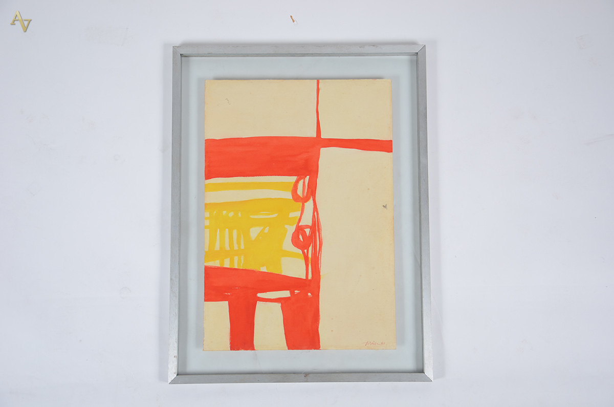 ALBERTO TEIXEIRA - Abstrato - aquarela - 50 x 35 - foto 1 de 4