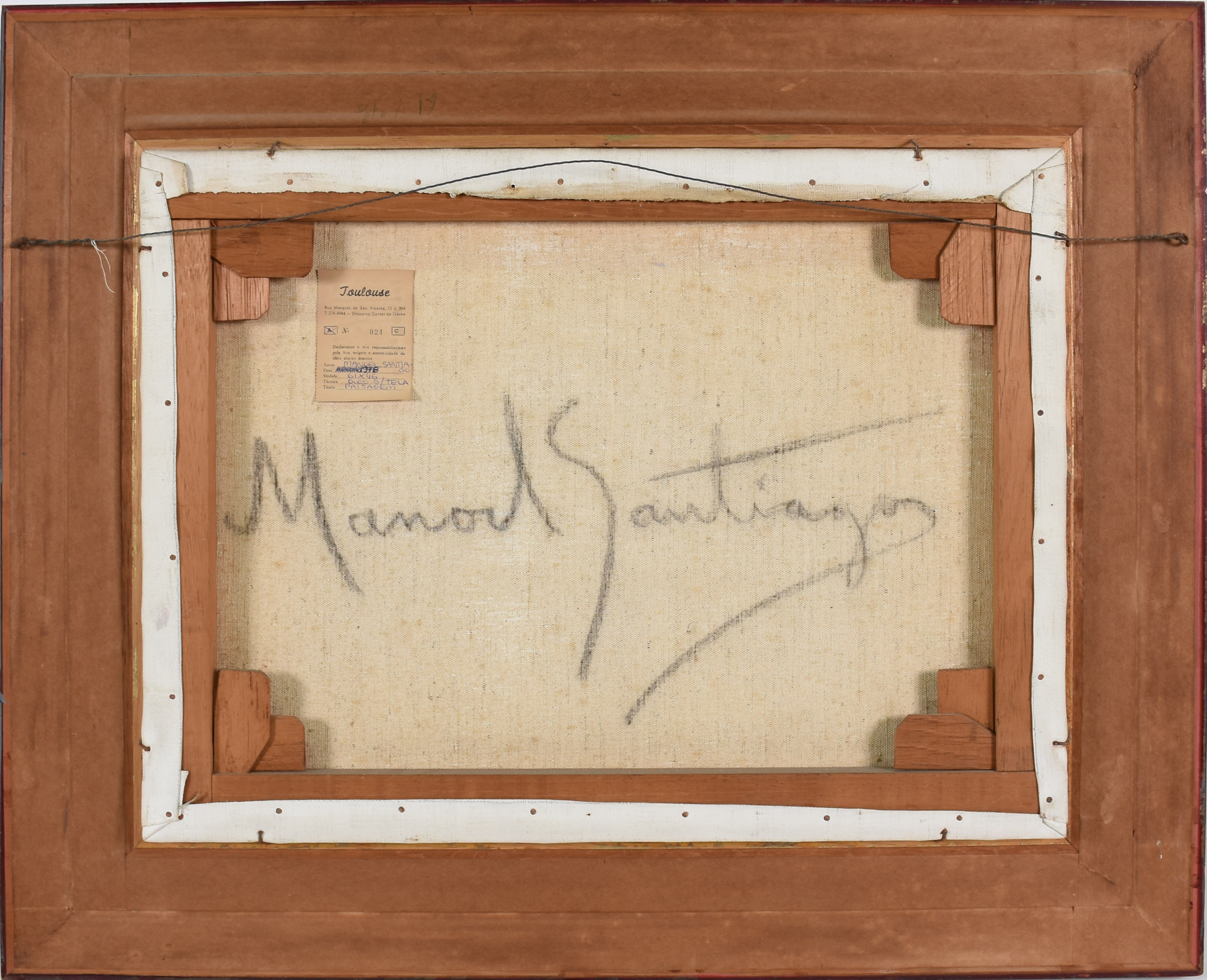 Manoel Santiago (1897-1987), Paisagem - foto 3 de 3