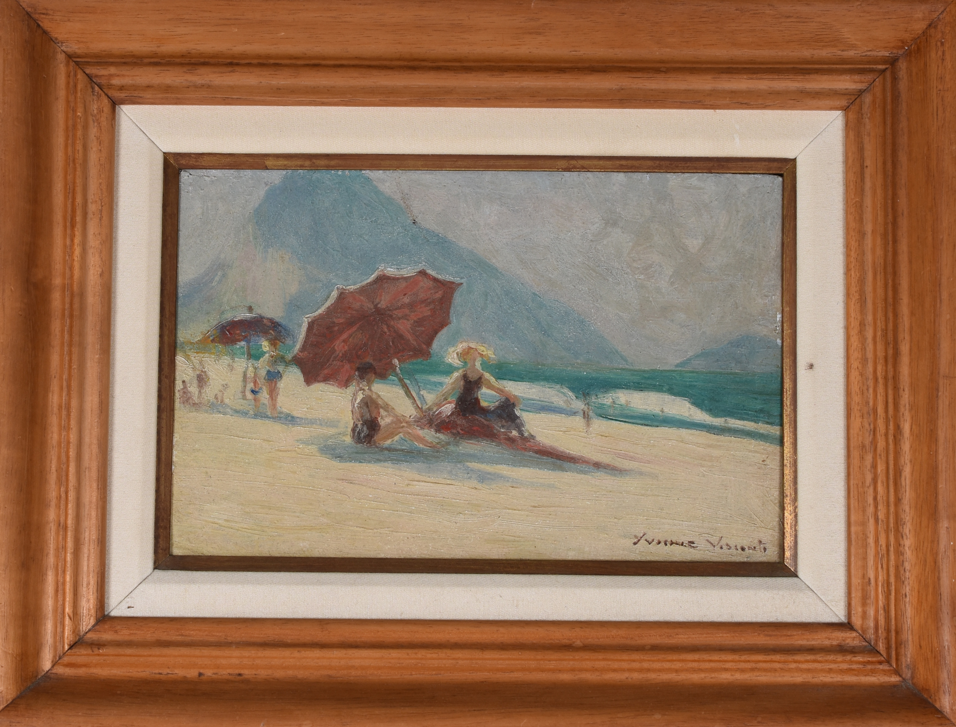 Yvonne Visconti (1902-1965), Praia do Leme - foto 1 de 3