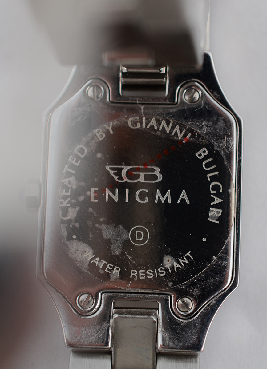 ENIGMA - Relógio feminino de aço por Gianni Bulgari, resistente a... - foto 3 de 3
