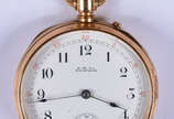 Relógio de bolso  de ouro 18 k, pertenceu a Ben... - Relógio de bolso  de ouro 18 k, pertenceu a Benjamin Constant , gravado com o nome dele e datado de 1888, marca A.W.Co.  WALTHAM ( Por questão d...