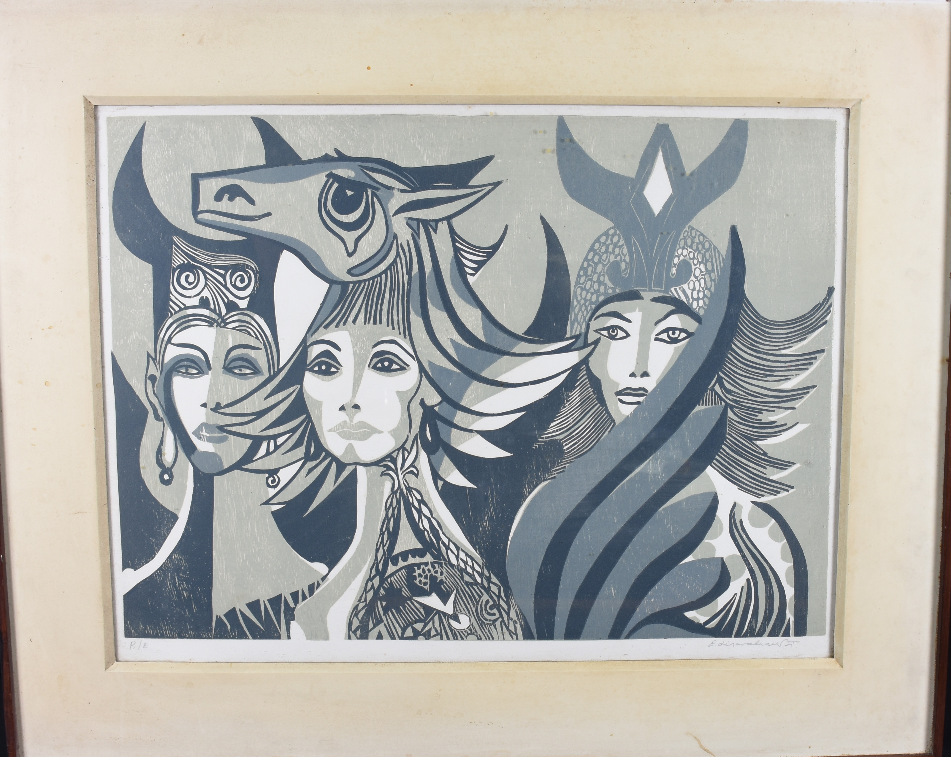 Di Cavalcanti (1897-1976), Mulheres e cavalos - foto 1 de 4