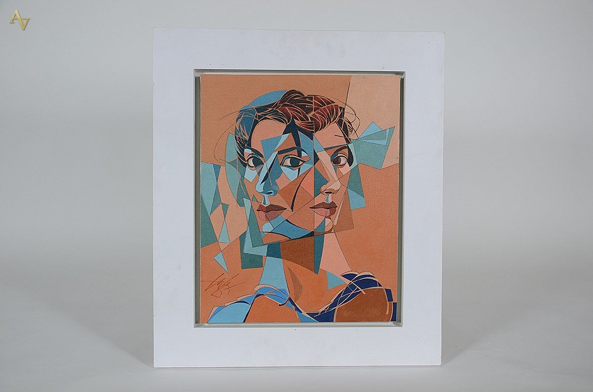 HENRI CARRIERES - Figuras - ost - 40 x 50 - foto 1 de 4