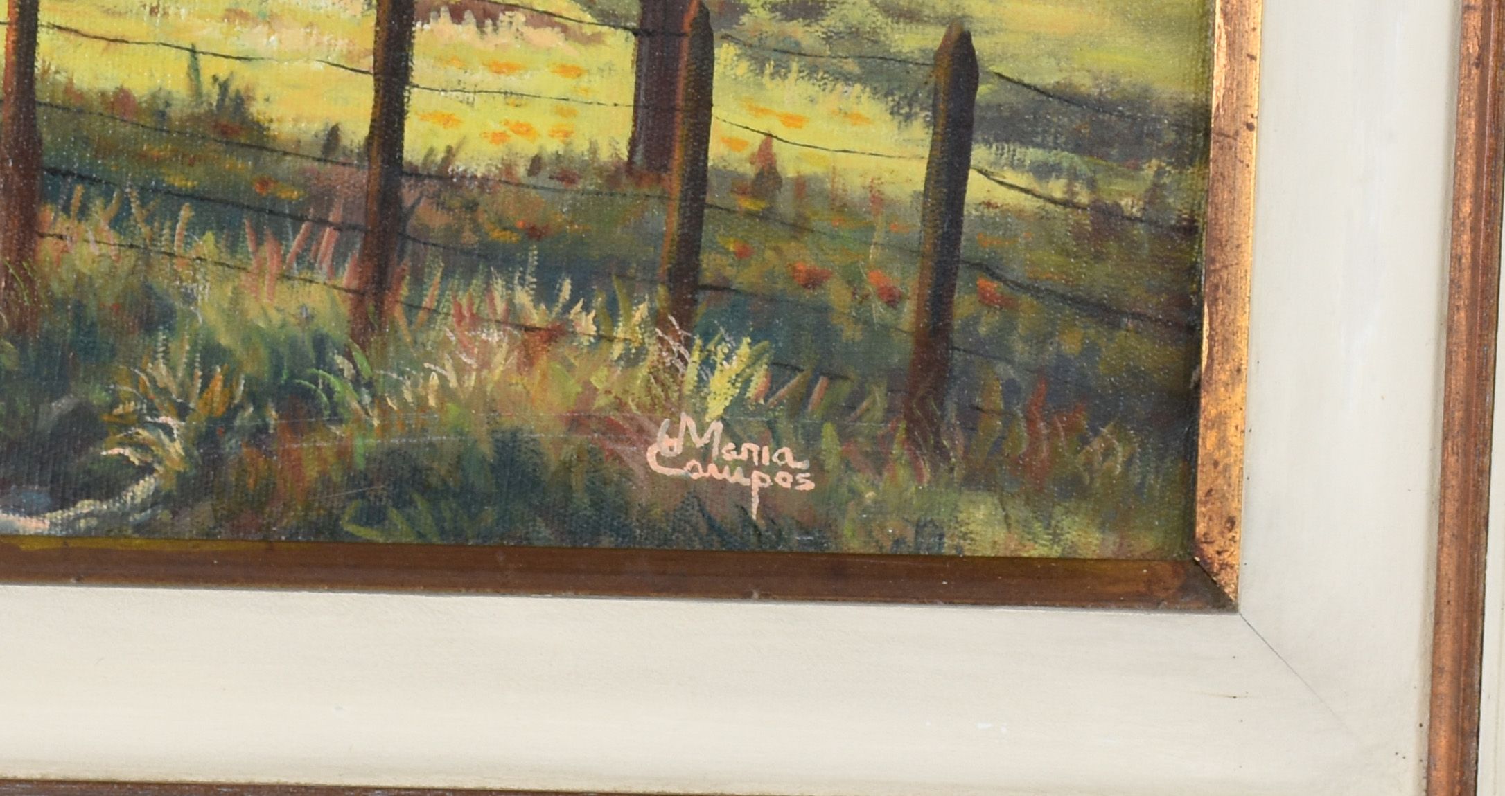 Maria Campos (1940), Paisagem , casario - foto 2 de 3