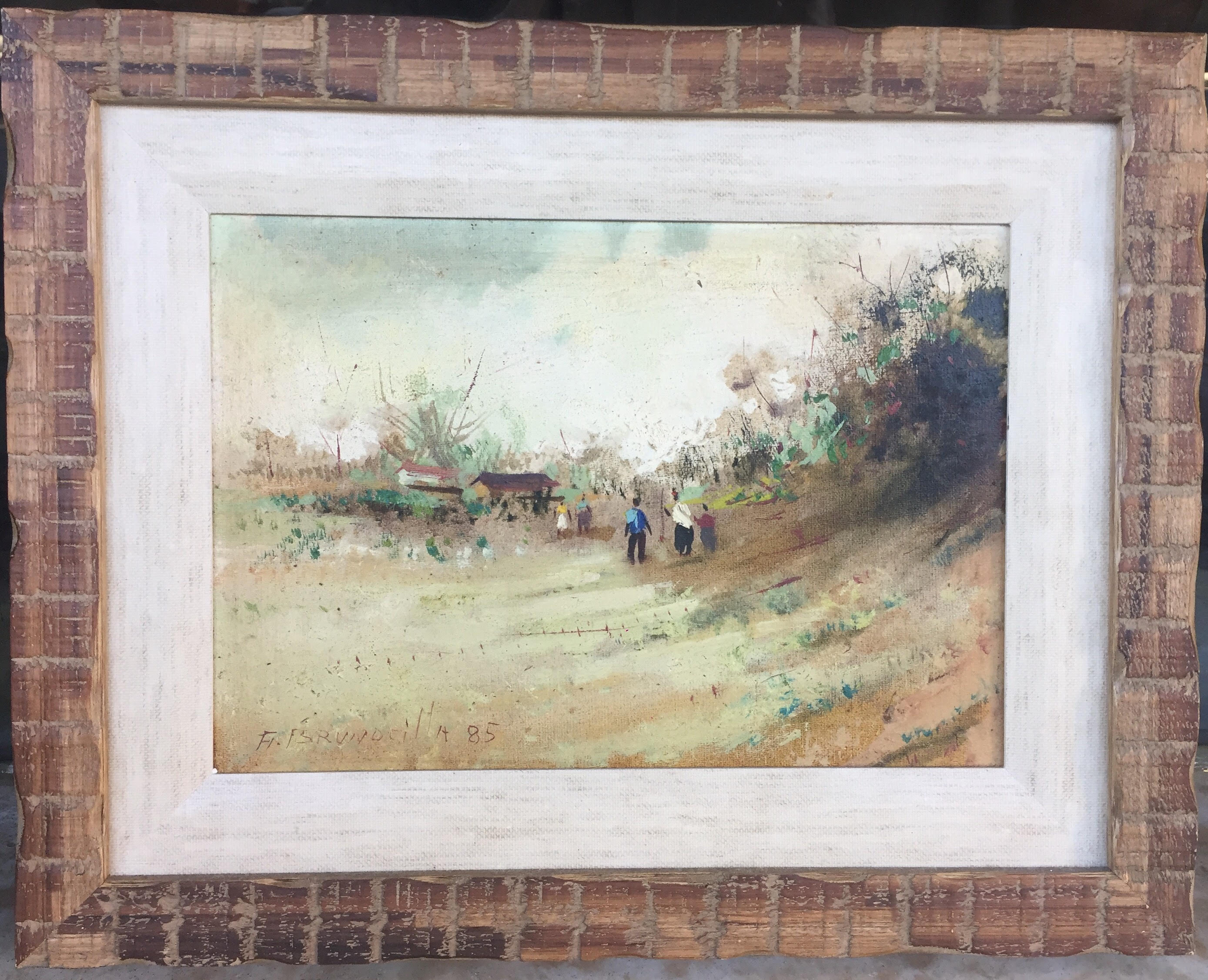 Francesco Brunocilla (1948), Paisagem rural - foto 1 de 3