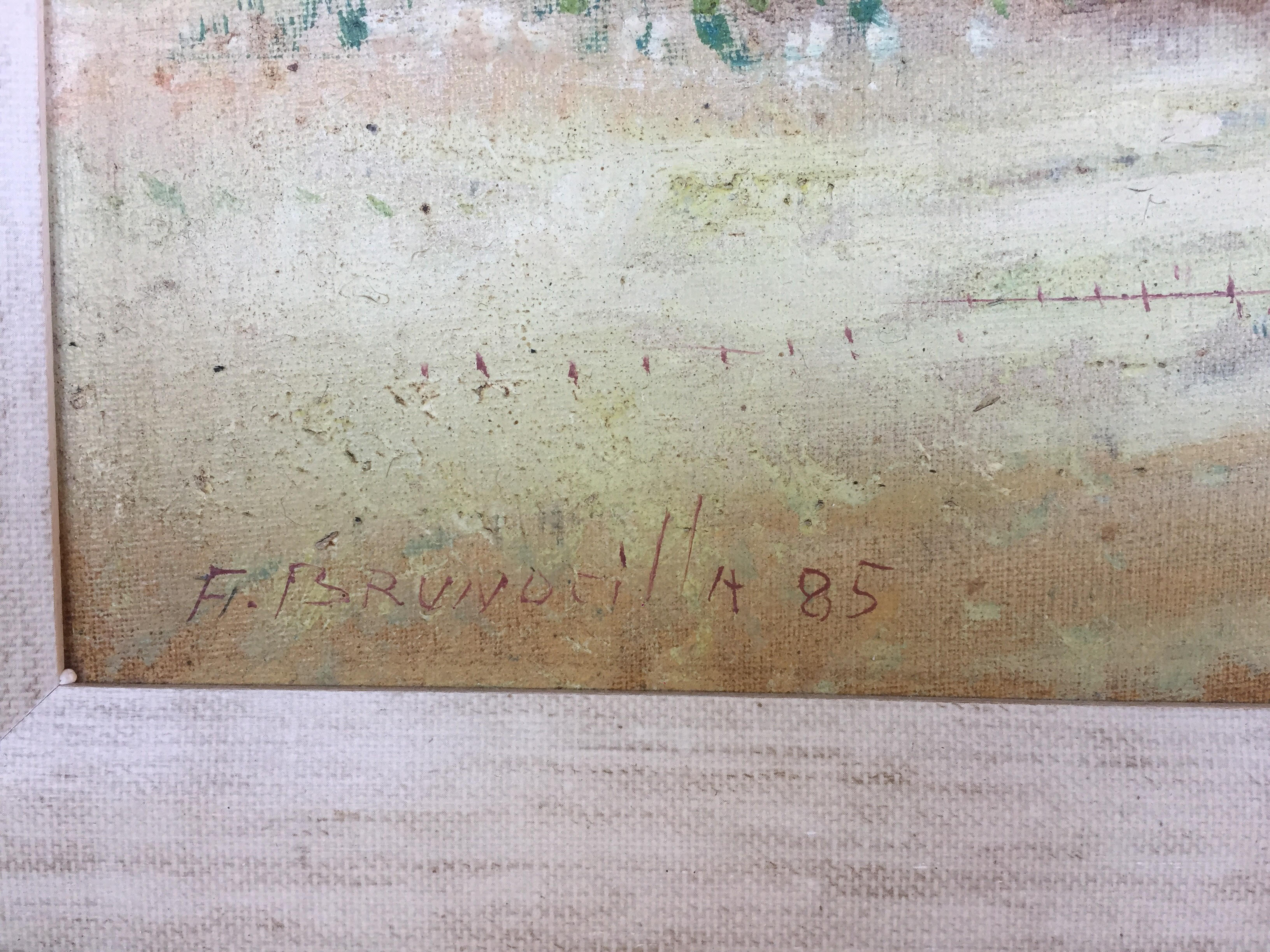 Francesco Brunocilla (1948), Paisagem rural - foto 3 de 3