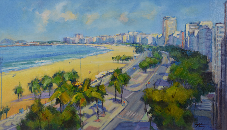 THIAGO CASTRO - Praia de Copacabana - ast - 70 x 120 - foto 2 de 4