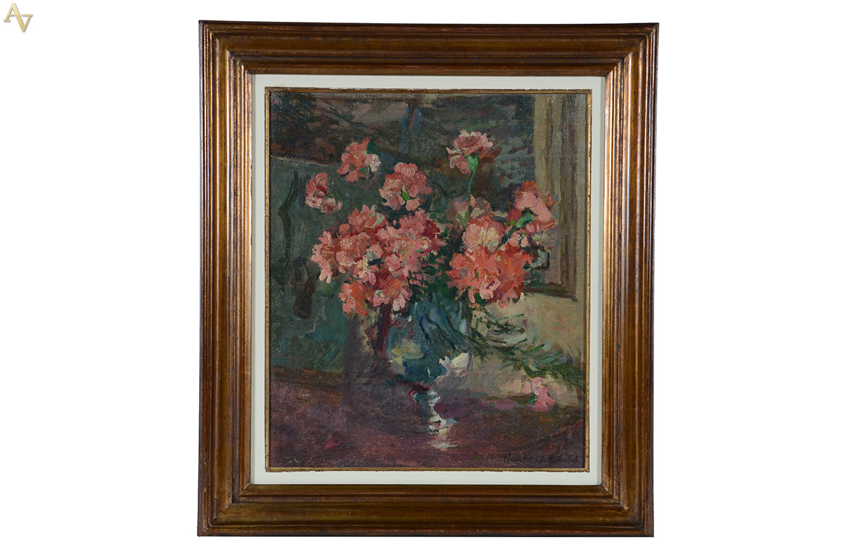 Nivouliès de Pierrefort (1879-1968), Vaso de flores - foto 1 de 3