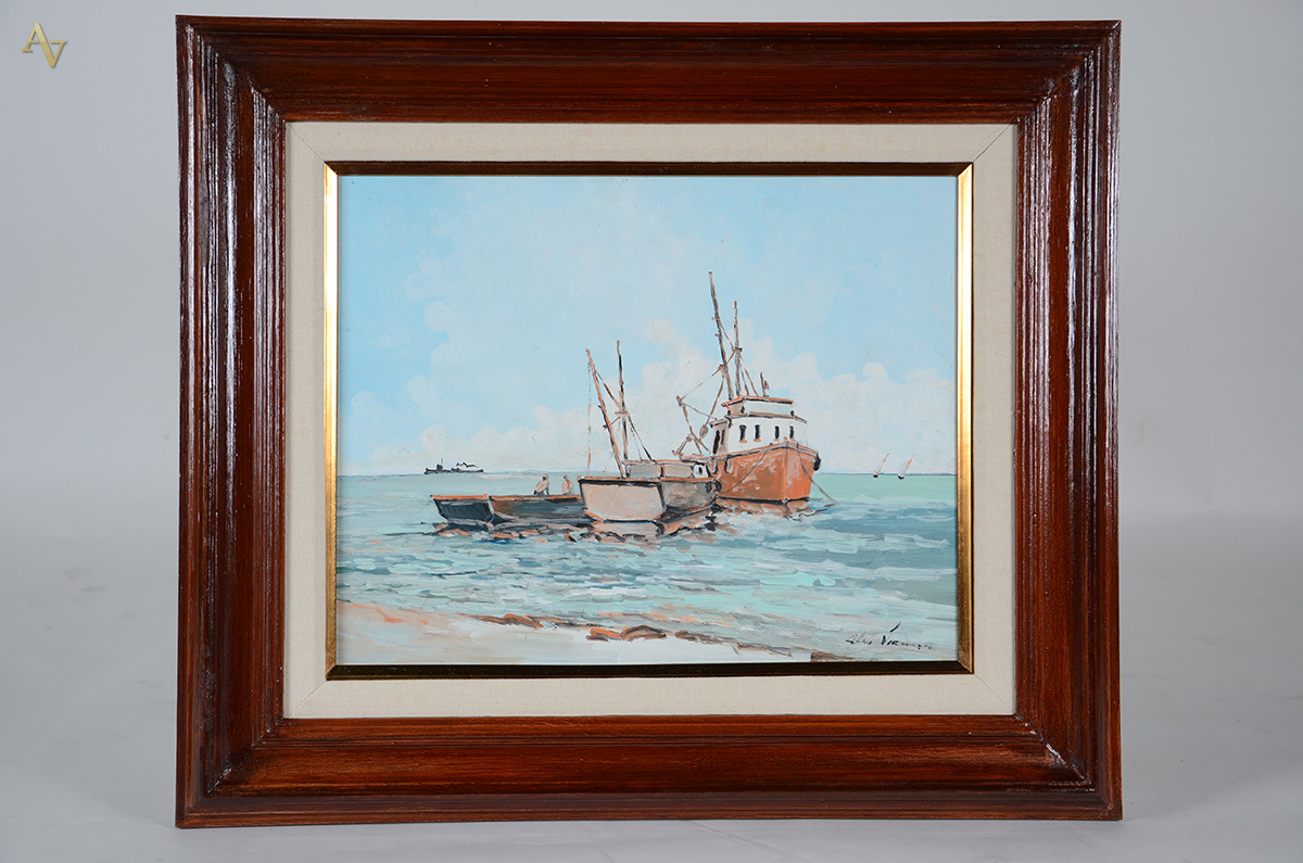 ALCIR VIANNA - Marinha - ose - 38 x 46 - foto 1 de 3