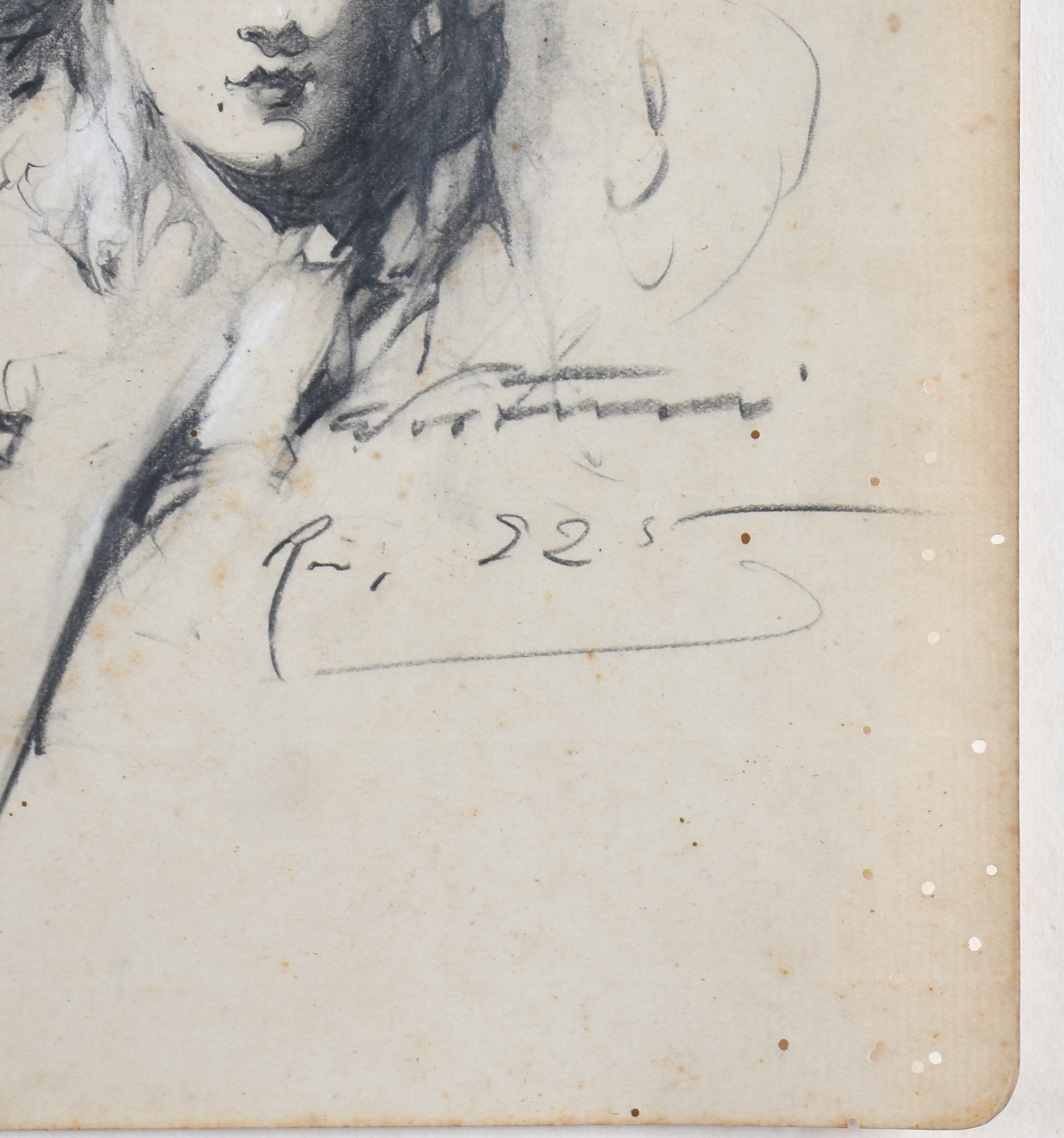 Cândido Portinari (1903-1962), Moça com chapéu - foto 2 de 4