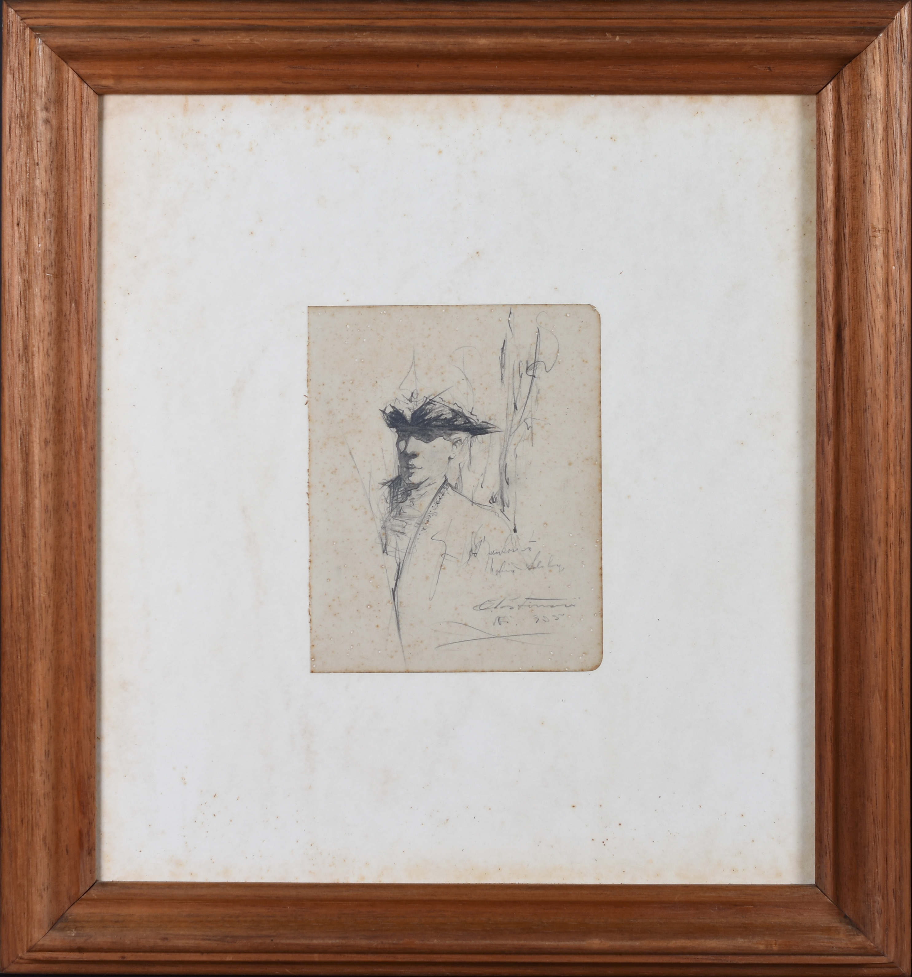 Cândido Portinari (1903-1962), Rapaz com chapéu - foto 3 de 4
