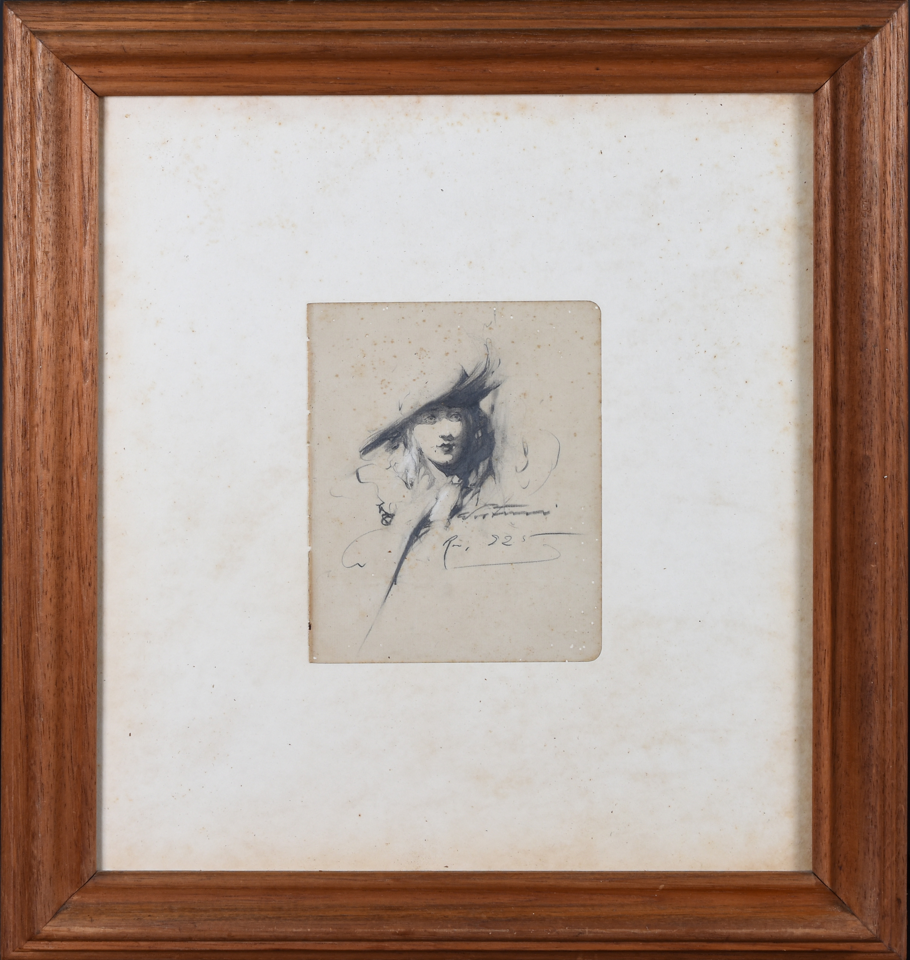 Cândido Portinari (1903-1962), Moça com chapéu - foto 3 de 4
