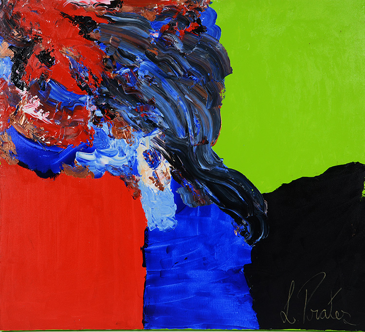 LUCIA PRATES - Abstrato - ost - 90 x 100 - foto 2 de 4