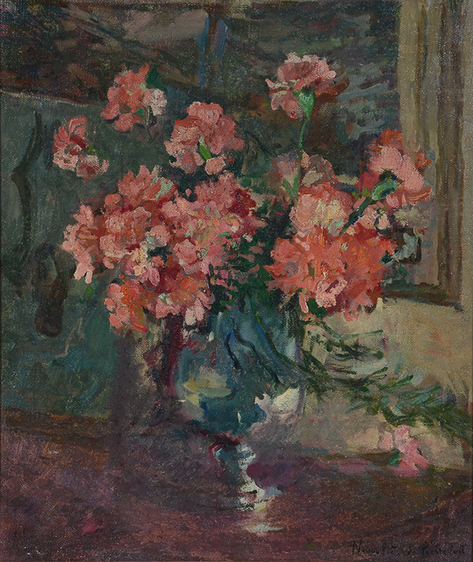 Nivouliès de Pierrefort (1879-1968), Vaso de flores - foto 2 de 3