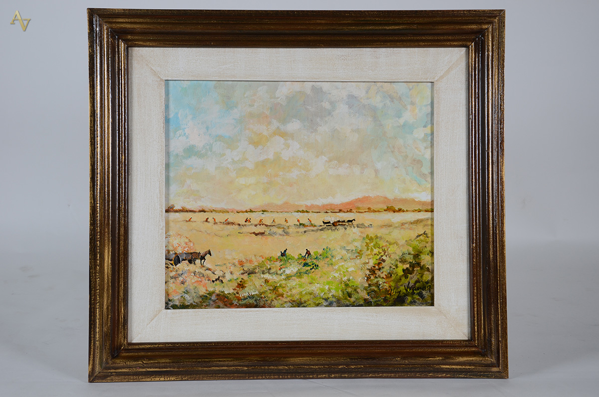 ALCIR VIANNA - Paisagem - ose - 38 x 33 - foto 1 de 3