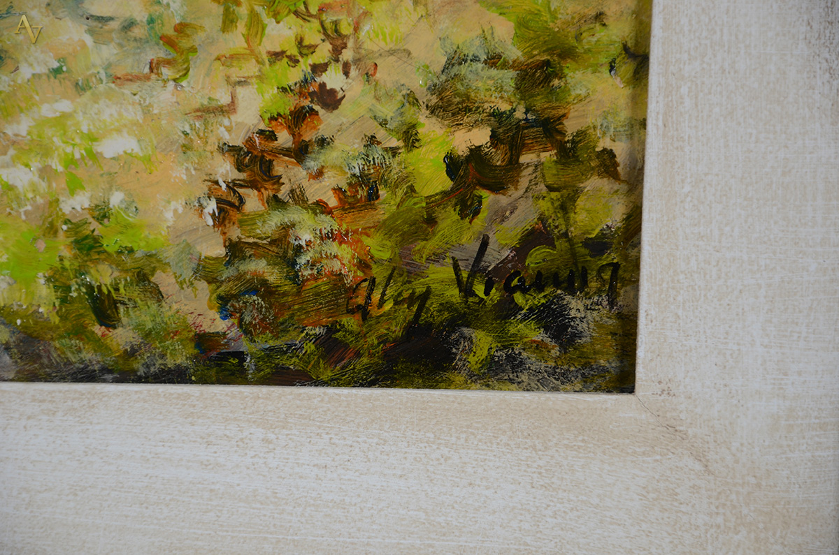 ALCIR VIANNA - Paisagem - ose - 38 x 33 - foto 3 de 3