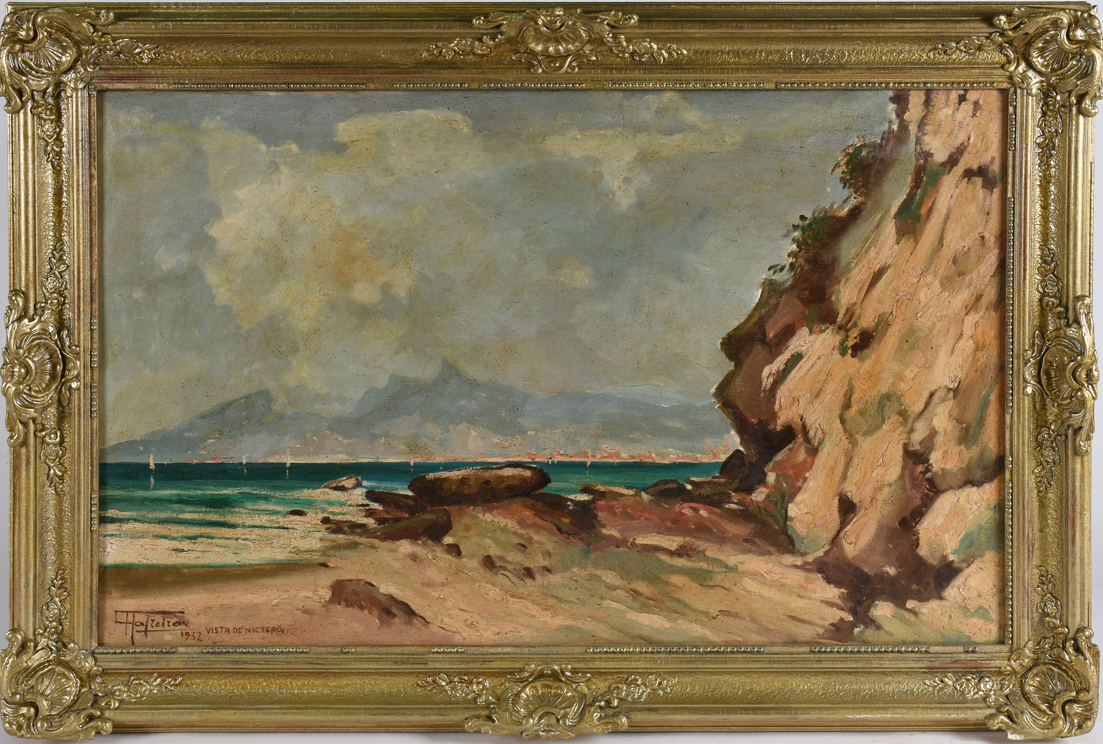 Antônio Parreiras (1860-1937), Praia da boa vista - foto 1 de 3