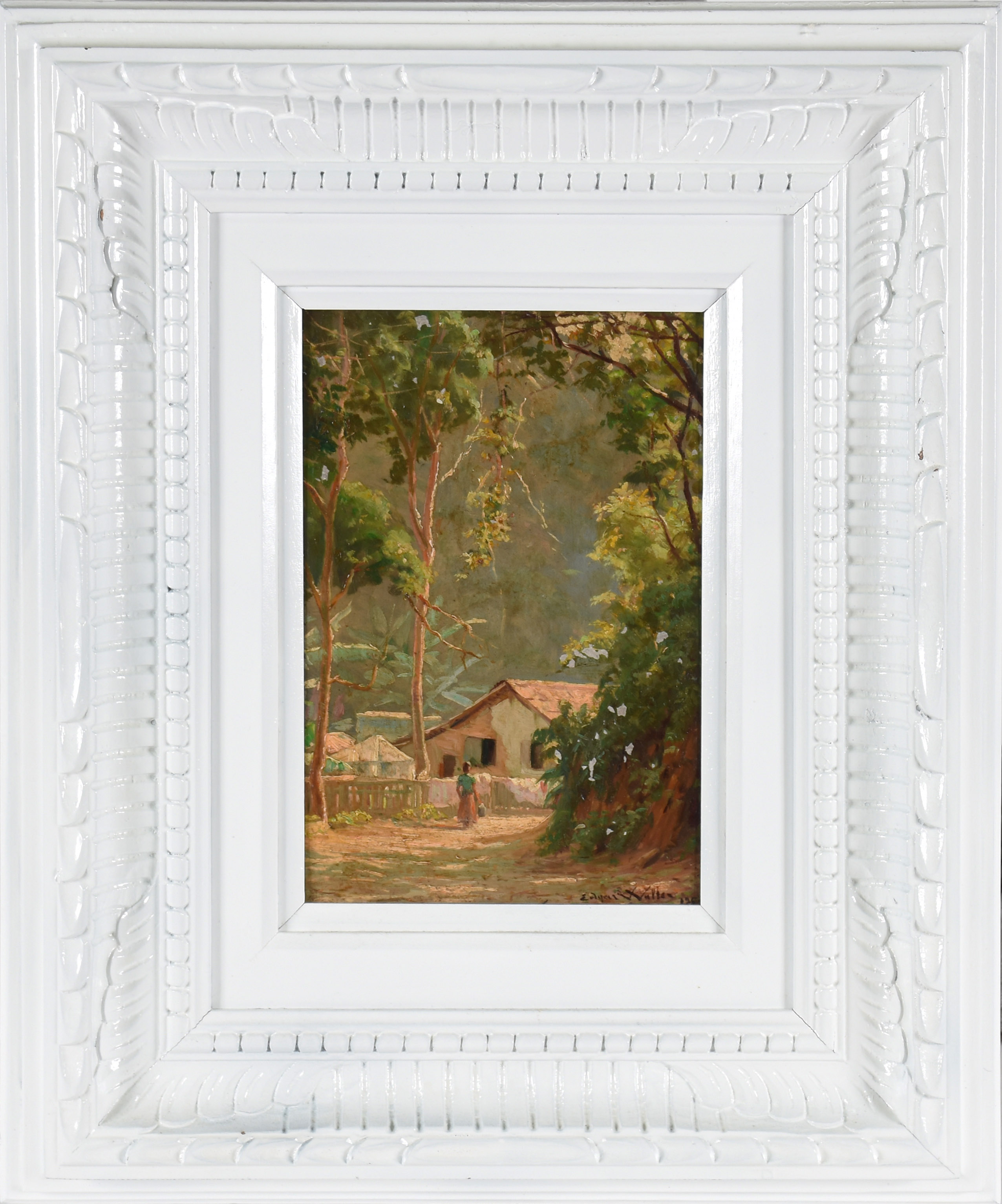 Edgar Walter (1917-1944), Paisagem com casa - foto 1 de 3