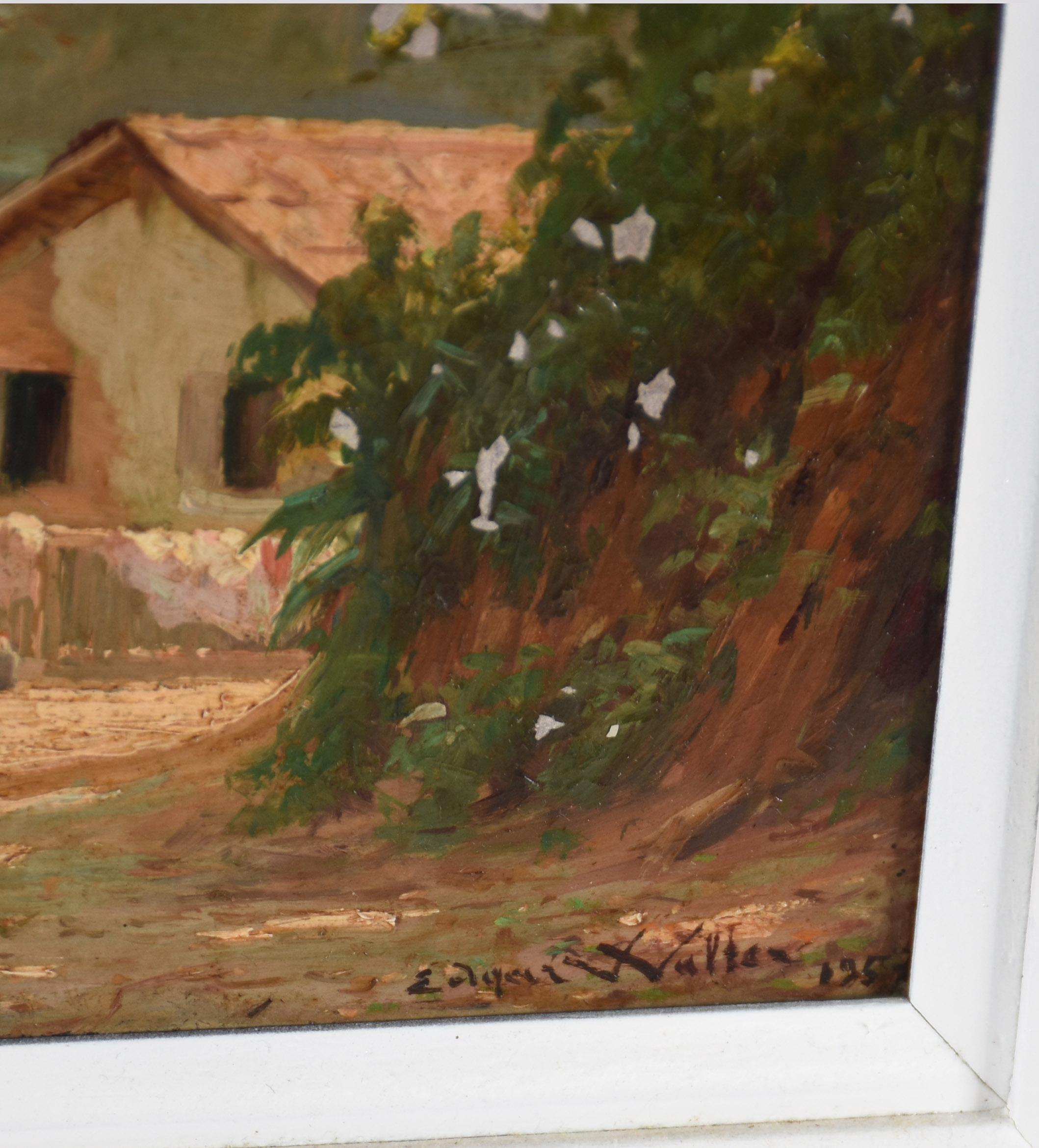 Edgar Walter (1917-1944), Paisagem com casa - foto 2 de 3