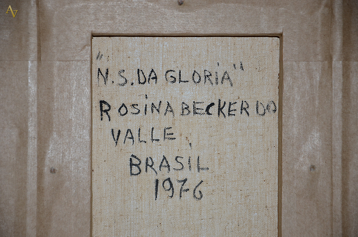 ROSINA BECKER DO VALLE - Nossa Senhora da Glória - ost - 21 x 16... - foto 4 de 4