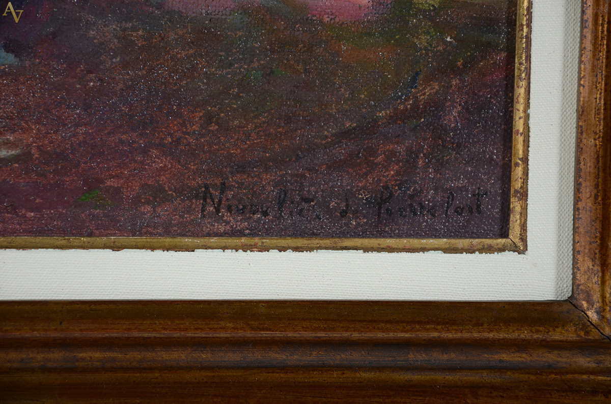 Nivouliès de Pierrefort (1879-1968), Vaso de flores - foto 3 de 3